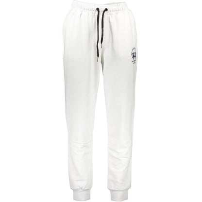 La Martina Bianco Cotton Men's Track Pant