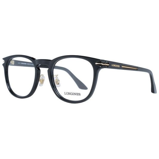 Longines Black Plastic Glasses (Frames) Longines