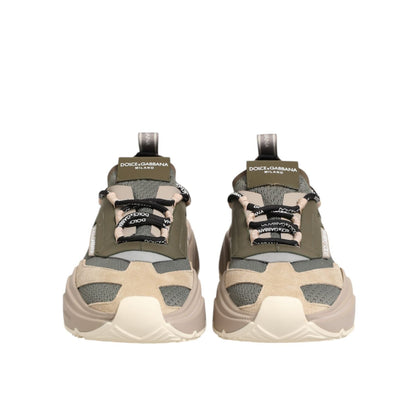 Dolce & Gabbana Multicolor Daymaster Low Top Sneakers Shoes Dolce & Gabbana