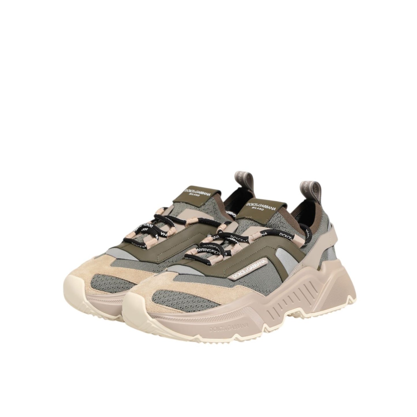 Dolce & Gabbana Multicolor Daymaster Low Top Sneakers Shoes Dolce & Gabbana