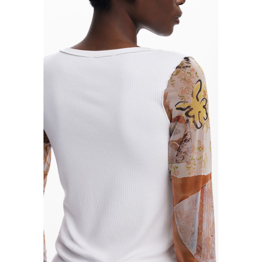 Desigual White Polyester Women Sweater