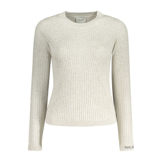 Pepe Jeans Grigio Cotton Women's Sweater