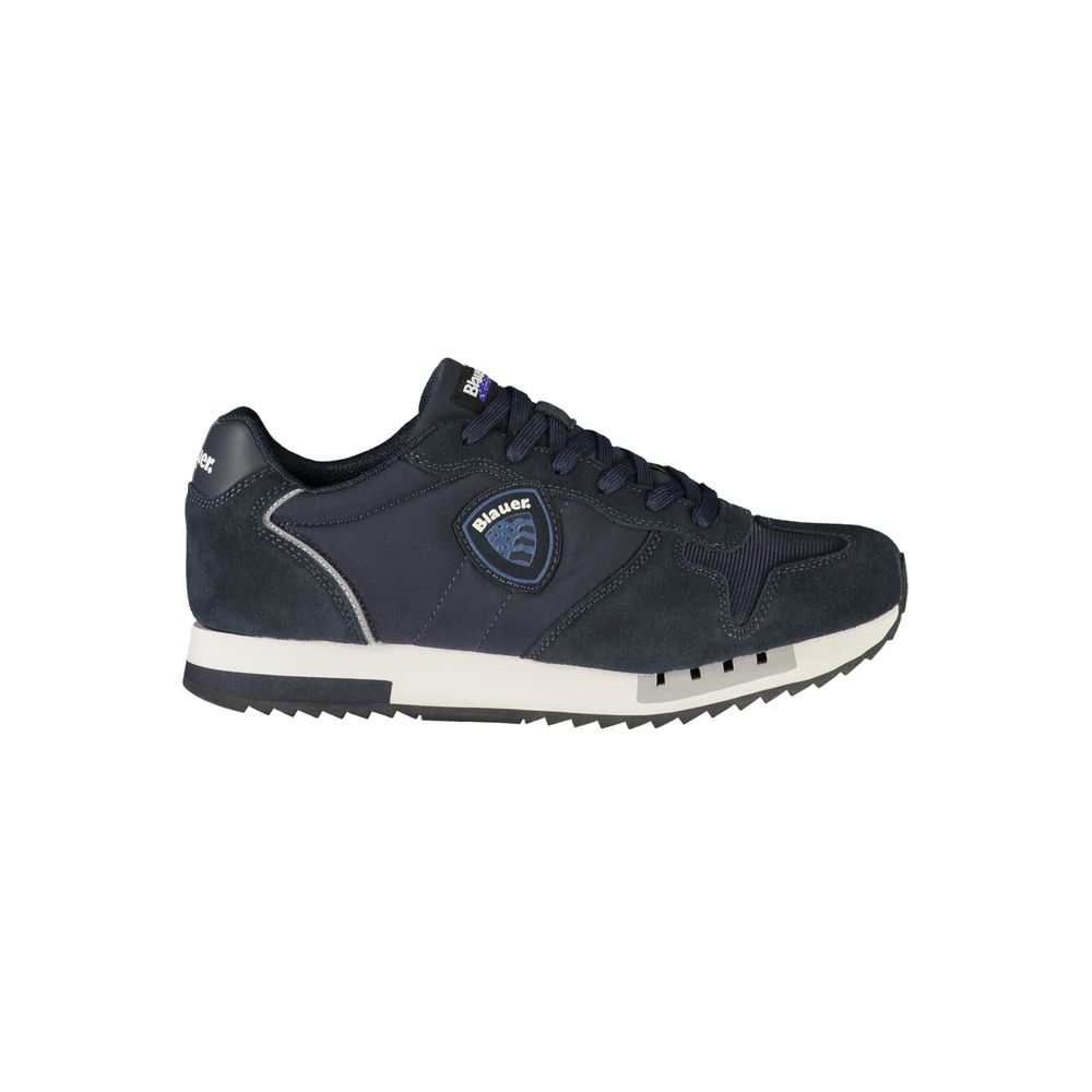 Blauer Blue Polyurethane Men Sneaker
