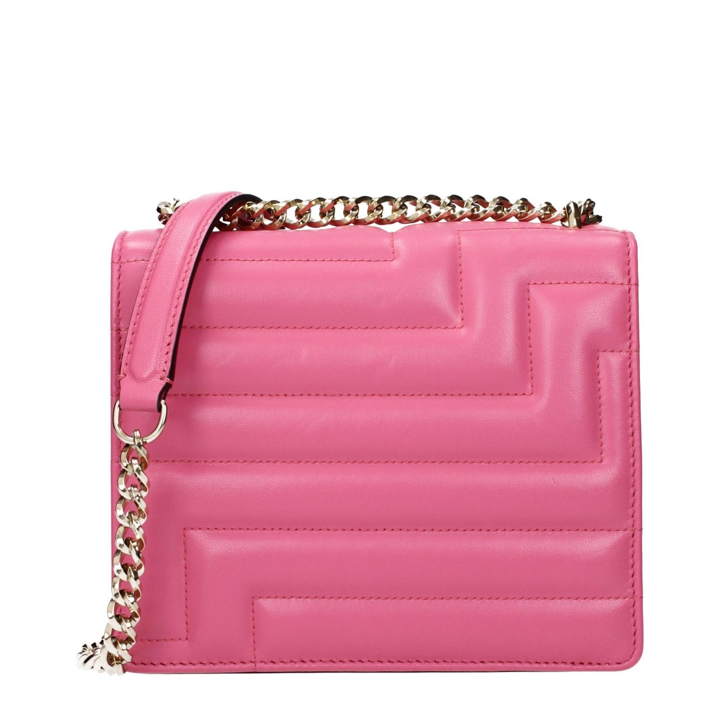 Jimmy Choo Pink Leather Shoulder Bag
