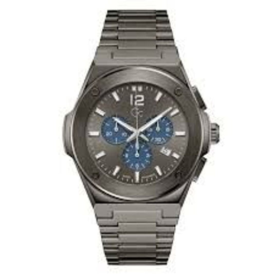 GC Gray Stainless Steel Dress Watch GC
