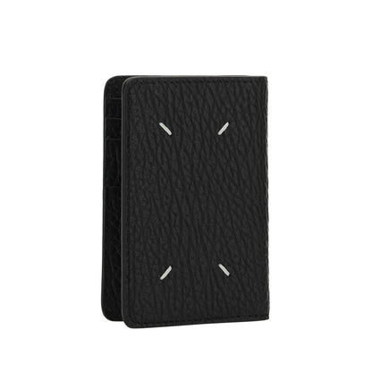 Margiela Black Calf Leather Bos Taurus Wallet Margiela