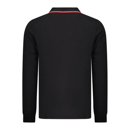 Norway 1963 Black Cotton Men Polo Shirt