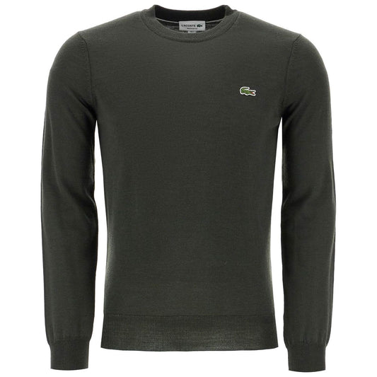 Lacoste wool blend pullover sweater