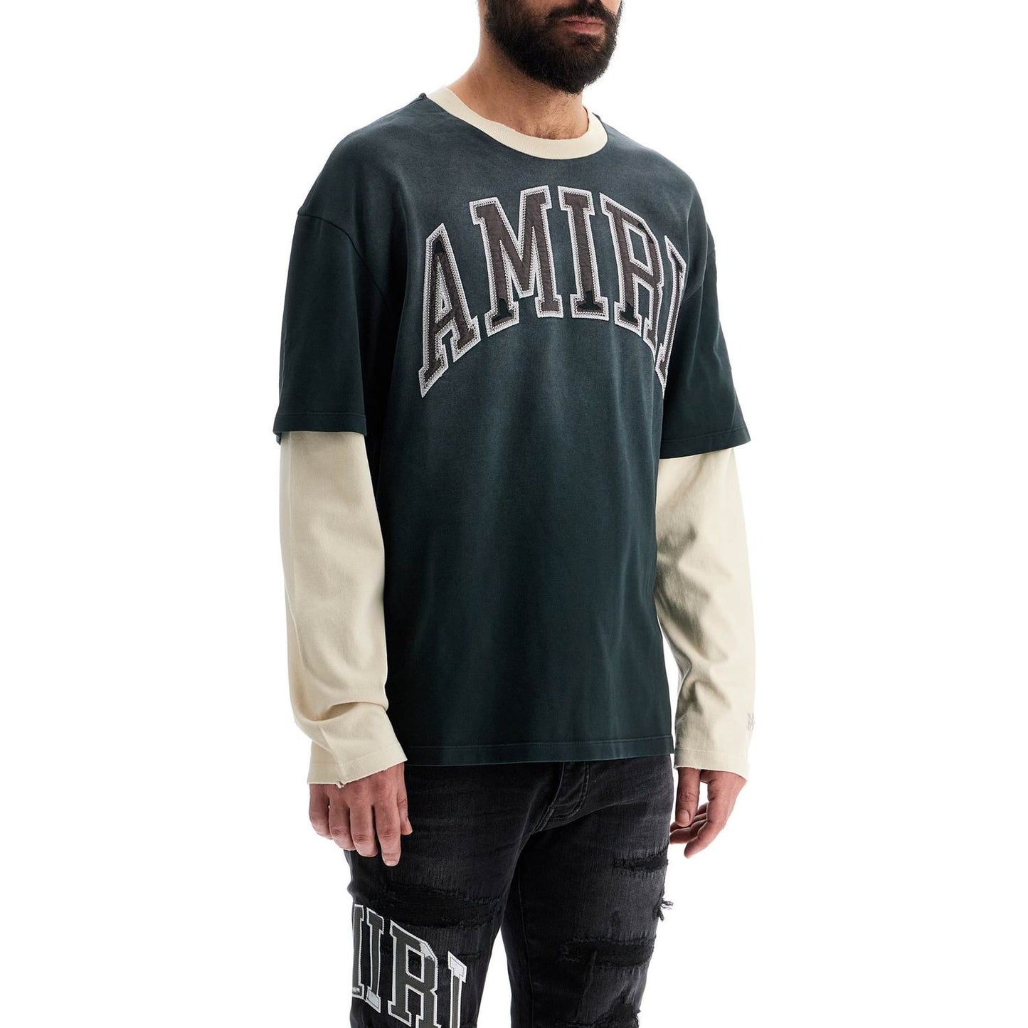 "amiri vintage long sleeve t Topwear Amiri