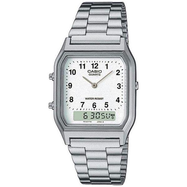 CASIO EDGY COLLECTION - White, numbers WATCHES CASIO CLASSIC & VINTAGE