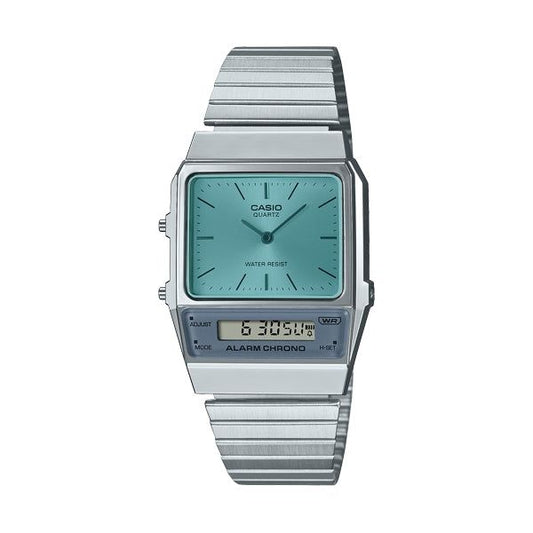 CASIO VINTAGE Mod. EDGY COLLECTION ACQUA GREEN WATCHES CASIO EU