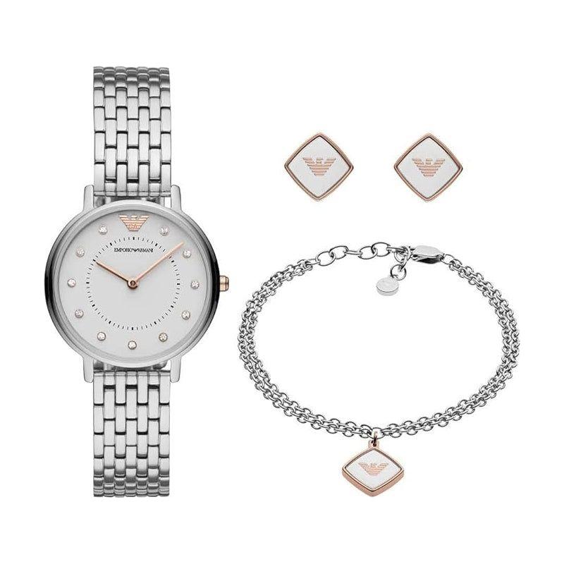 EMPORIO ARMANI Mod. KAPPA Special Pack + Bracelet and Earrings WATCHES EMPORIO ARMANI