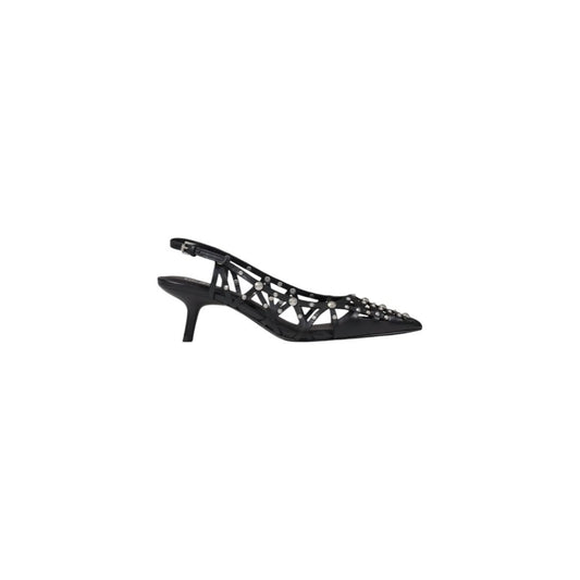 ASH Black Leather High Heel Pumps ASH