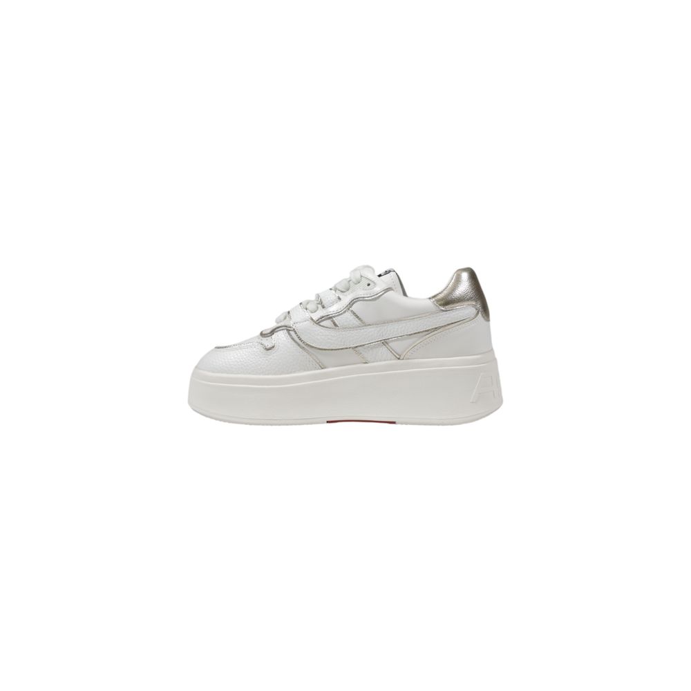 ASH White Leather Platform Sneakers ASH
