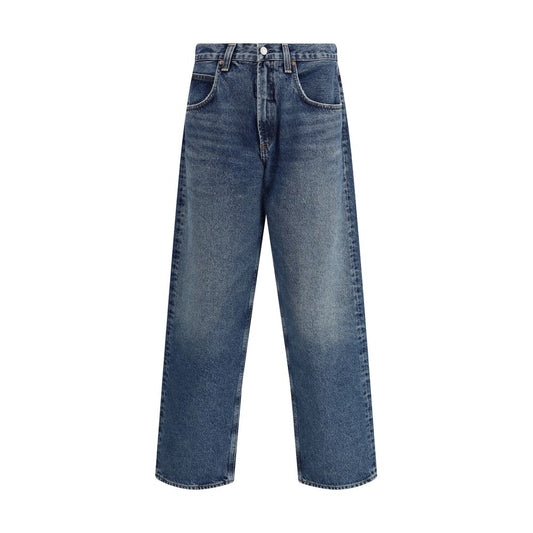 Agolde Blue Cotton Jeans Denim Agolde