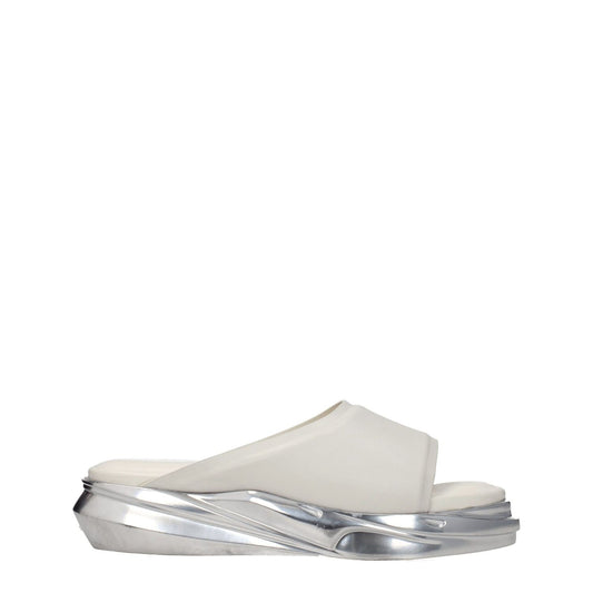 Alyx Gray Leather Slippers Alyx