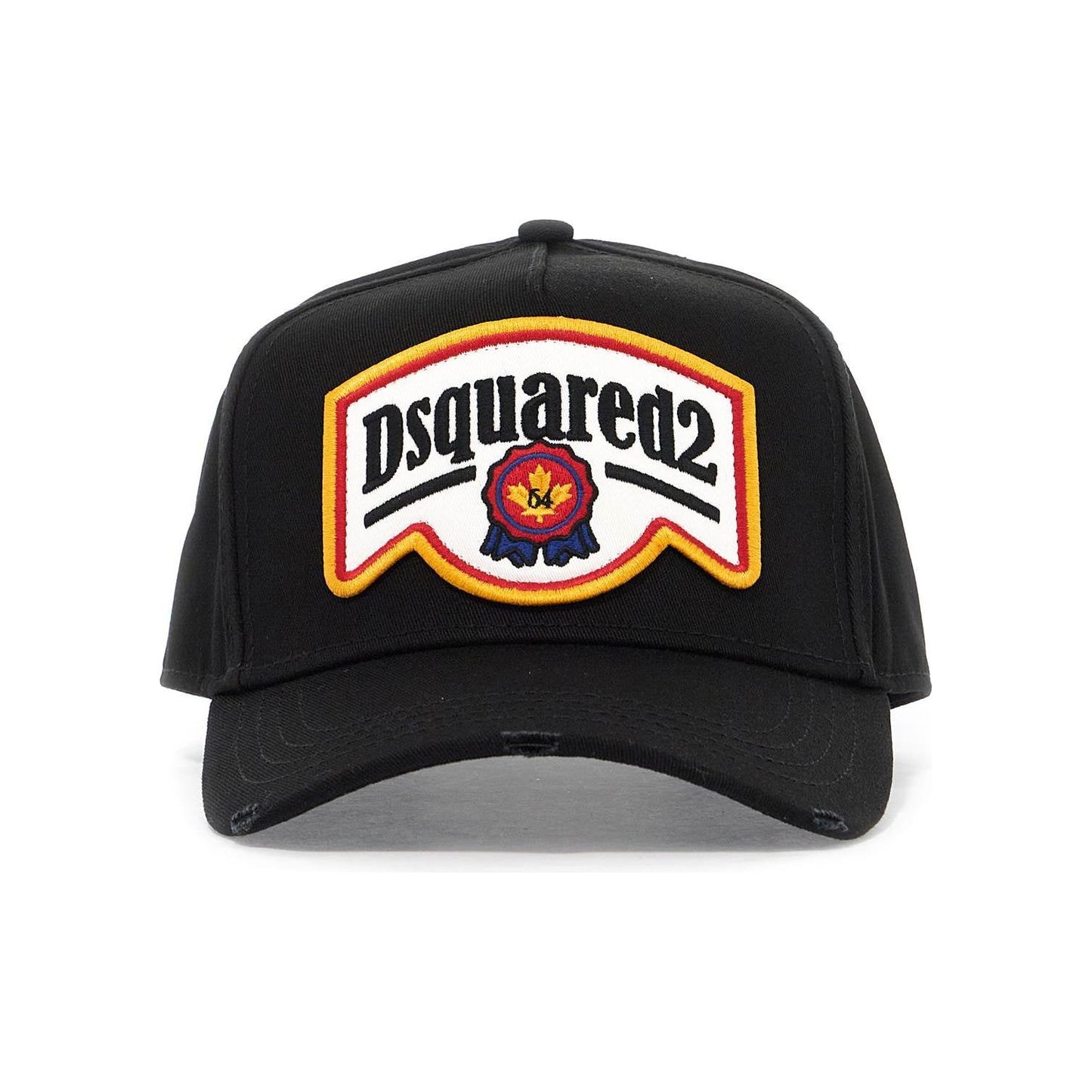 Dsquared2 cotton gabardine baseball cap with