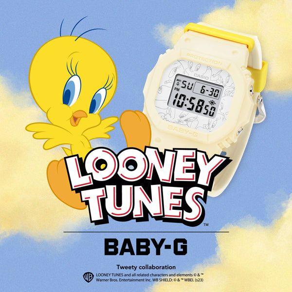 CASIO BABY-G x LOONEY TUNES Mod. TWEETY (Titti) - Warner Bros Collaboration WATCHES CASIO G-SHOCK