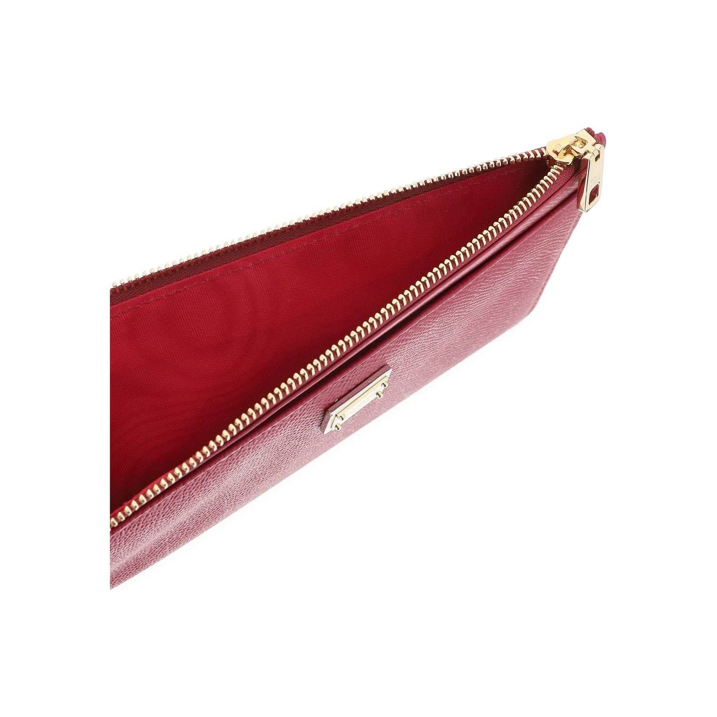 Dolce & Gabbana cardholder pouch in dauphine calfskin