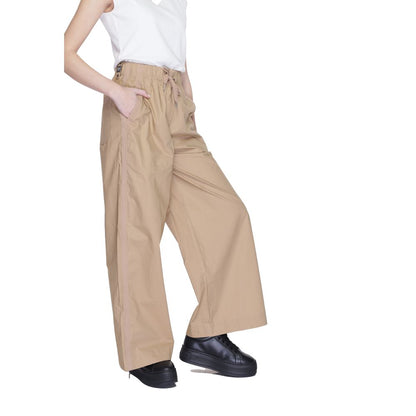 Blauer Beige Cotton Casual Pants Blauer