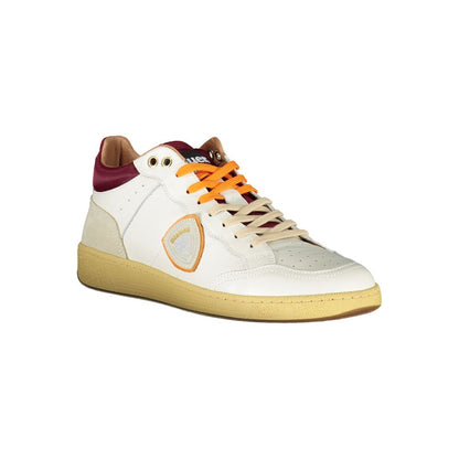 Blauer Bianco Leather Men Sneaker Blauer