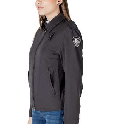 Blauer Black Polyamide Bomber Blauer