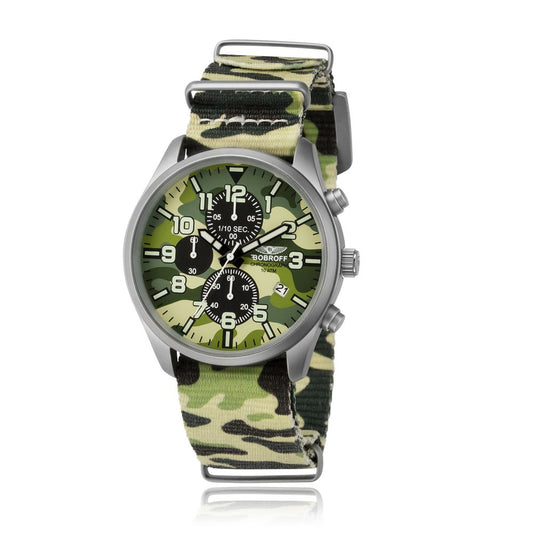 Bobroff Army Nylon Sport Watch Bobroff