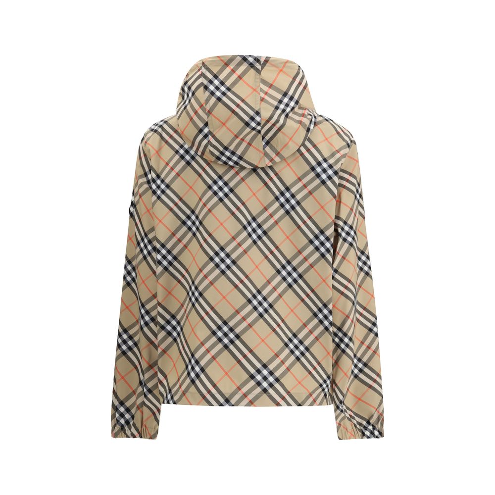Burberry Beige Polyester Shell Jacket Burberry