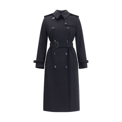 Burberry Black Cashmere Coat Burberry