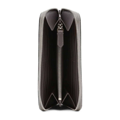 Burberry Leather Wallets in Grey Burberry