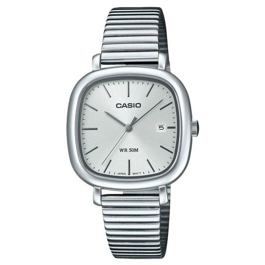 CASIO COLLECTION Mod. DATE SQUARE - SILVER WATCHES