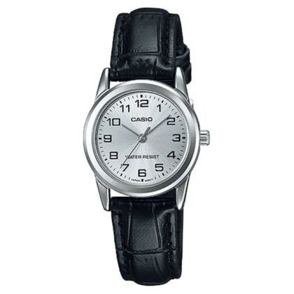 CASIO COLLECTION Mod. LADY 3H. LEATHER - SILVER