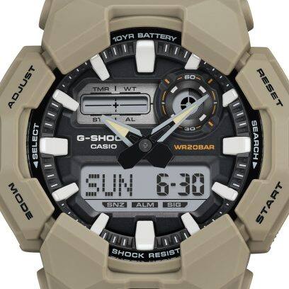 CASIO G-SHOCK Mod. NEW RUGGED BASIC Digital 10-Year Battery