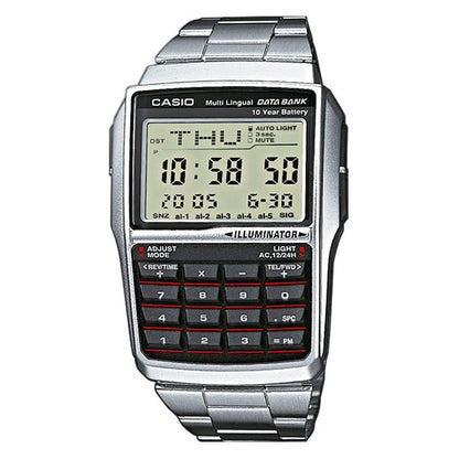 CASIO VINTAGE Mod. DATABANK CALCULATOR - SILVER