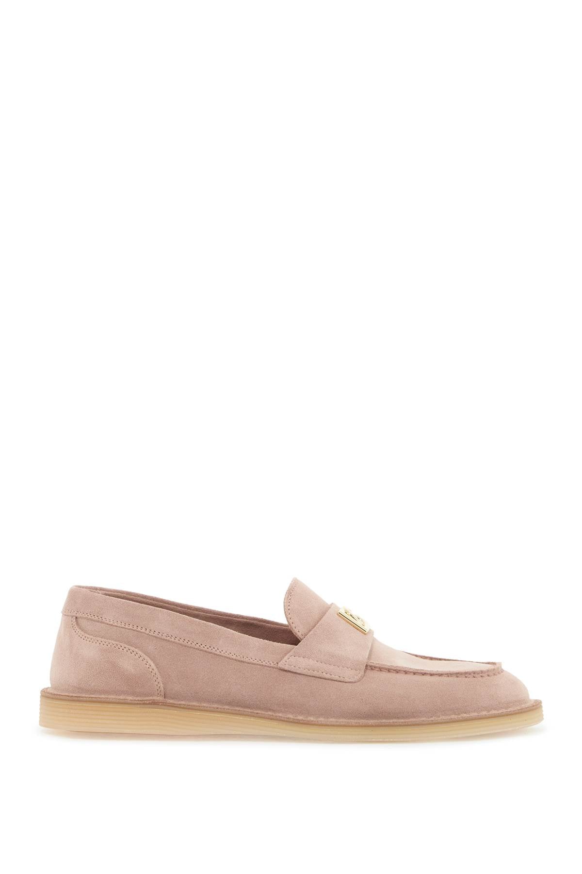 Dolce & Gabbana suede leather women moccassins Loafers Dolce & Gabbana