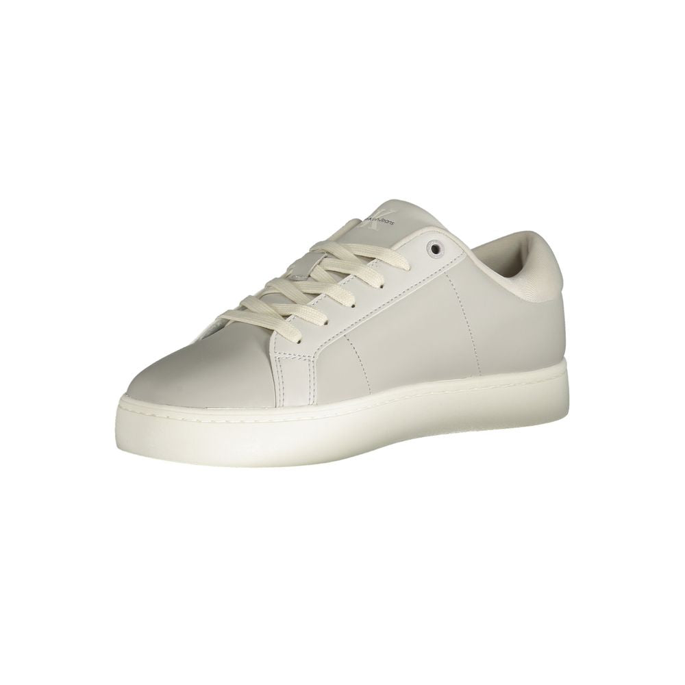 Calvin Klein Grigio Polyurethane Men's Sneaker