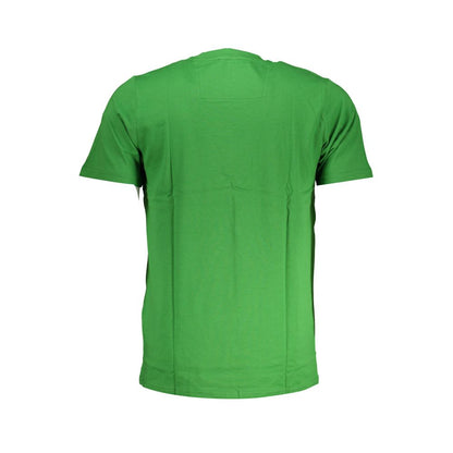Cavalli Class Verde Cotton Men T-Shirt