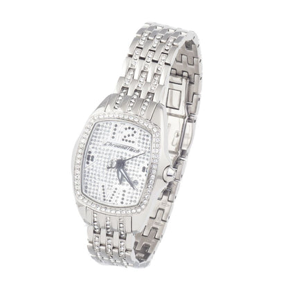 Chronotech Silver Stainless Steel Dress Watch