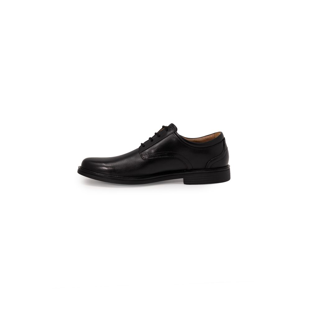 Clarks Black Leather Oxfords And Derbies Clarks