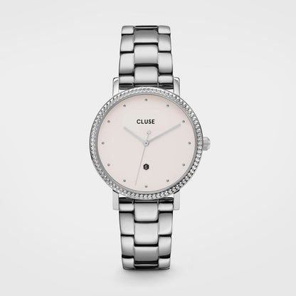 Cluse Silver Stainless Steel Dress Watch