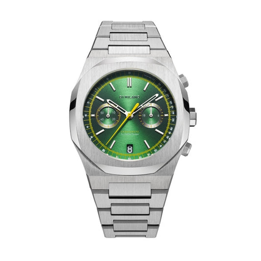 D1 MILANO Mod. CRONOGRAFO NOBLE GREEN - RE-STYLE EDITION-0