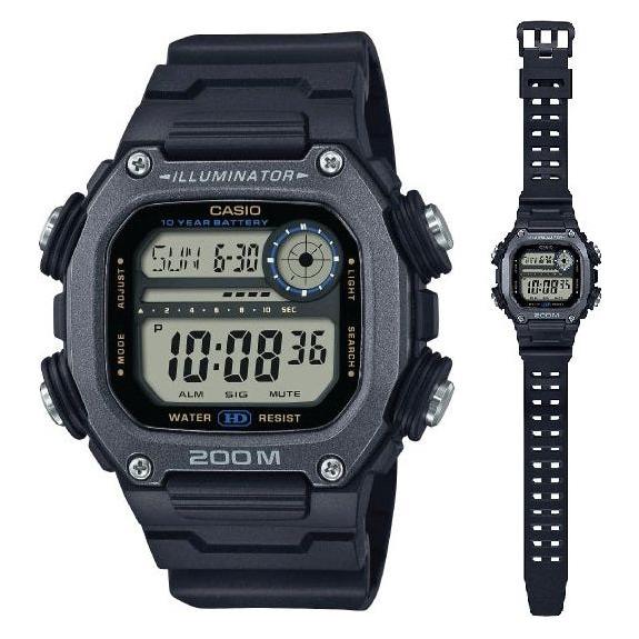 CASIO ILLUMINATOR DIVER 200m, 10 Years Battery - XL Strap WATCHES CASIO COLLECTION & VINTAGE