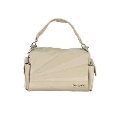 Desigual Beige Polyurethane Women Handbag