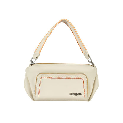Desigual White Polyurethane Womens Handbag