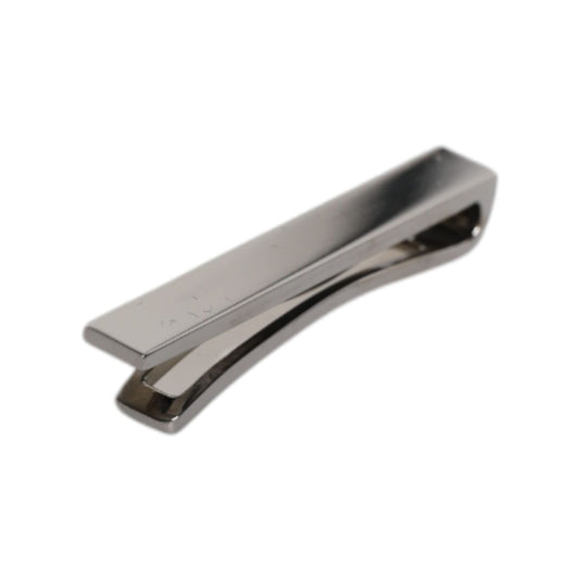 Dolce & Gabbana Black Tone Brass Logo Branded Tie Clip Bar