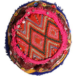 Dolce & Gabbana Dolce & Gabbana Multicolor Floral Sequin Knitted Embellished Hat HAT9655