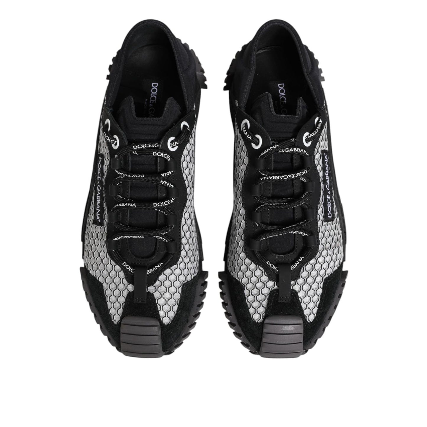 Dolce & Gabbana Multicolor Lace Up Low Top NS1 Sneakers Shoes