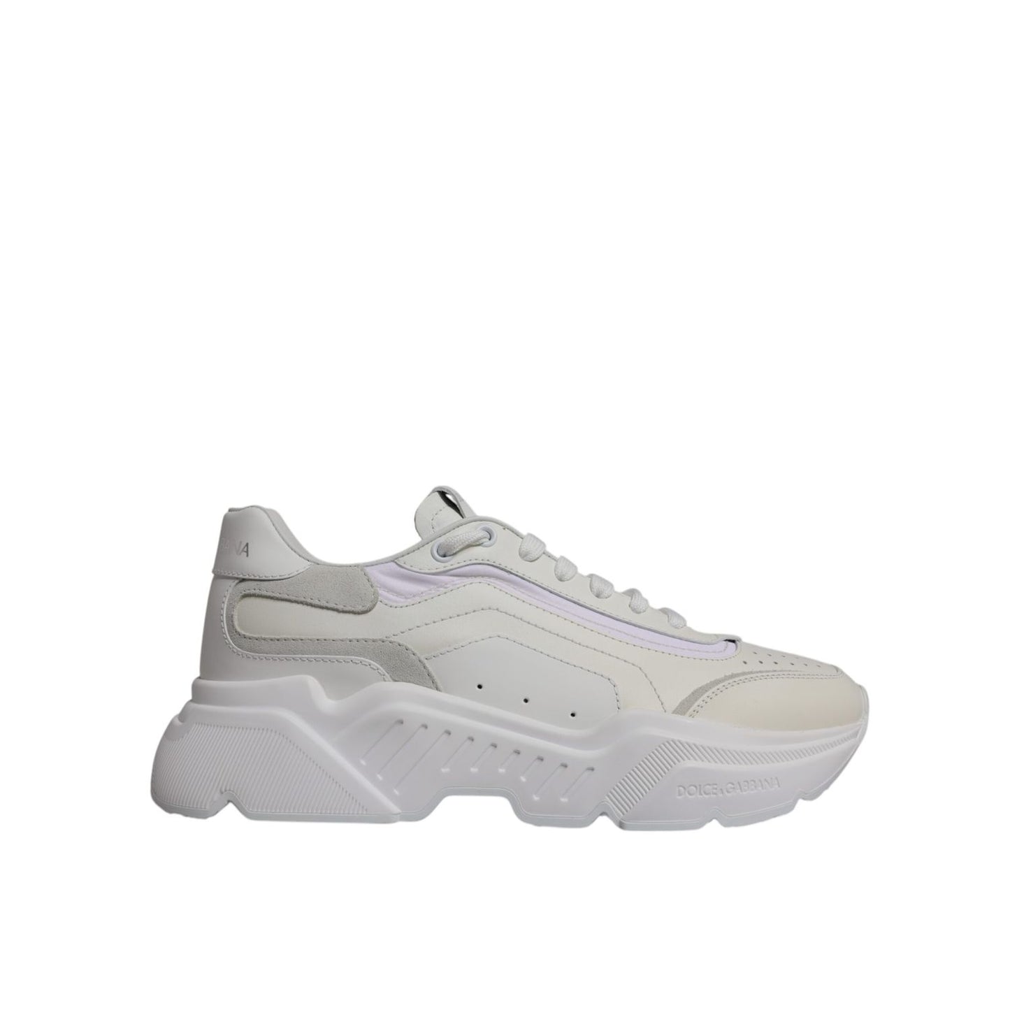 Dolce & Gabbana White Daymaster Low Top Sneakers Shoes Dolce & Gabbana