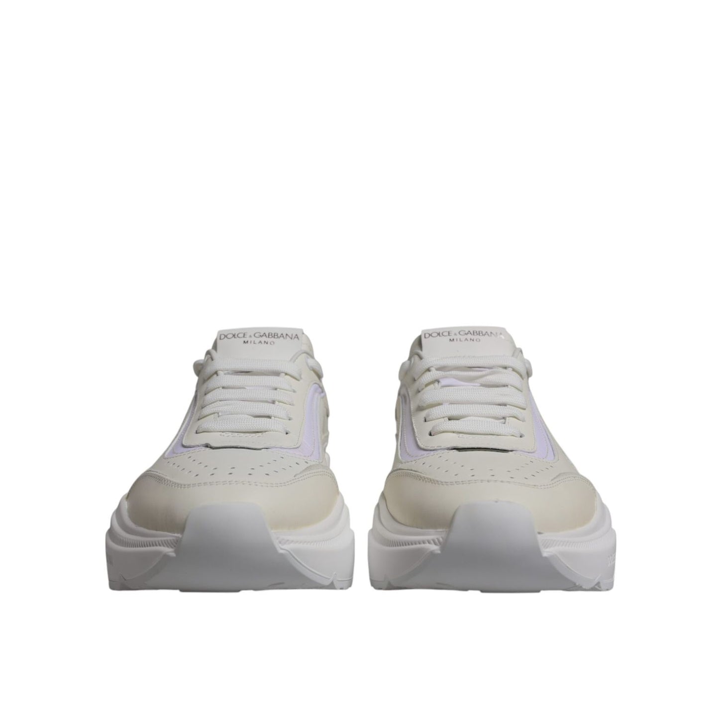 Dolce & Gabbana White Daymaster Low Top Sneakers Shoes Dolce & Gabbana