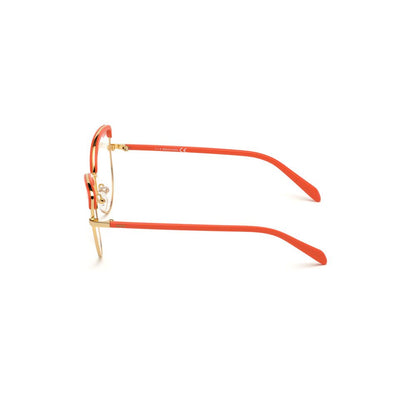 Emilio Pucci Gold Metal Glasses (Frames) Emilio Pucci